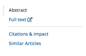 Link to publisher's full text