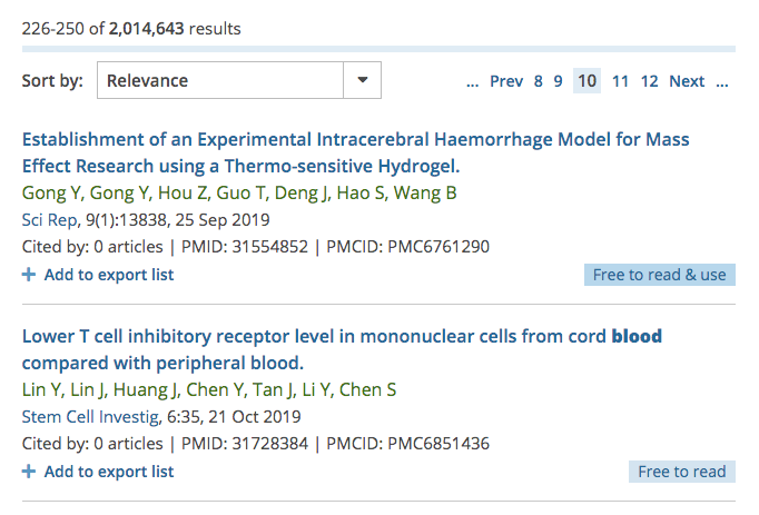 The full text labels